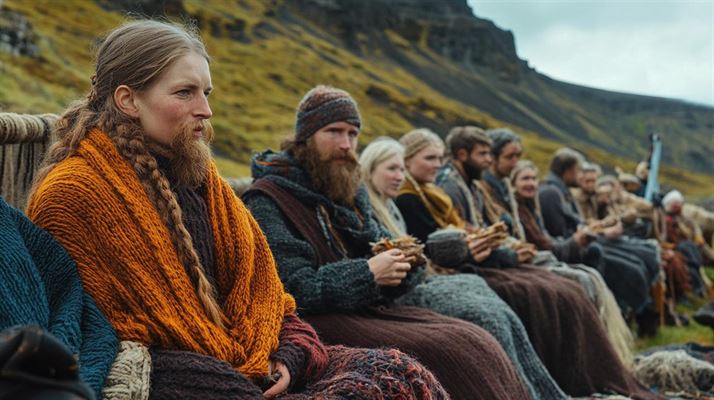 Icelandsk strikketradition med istex garn